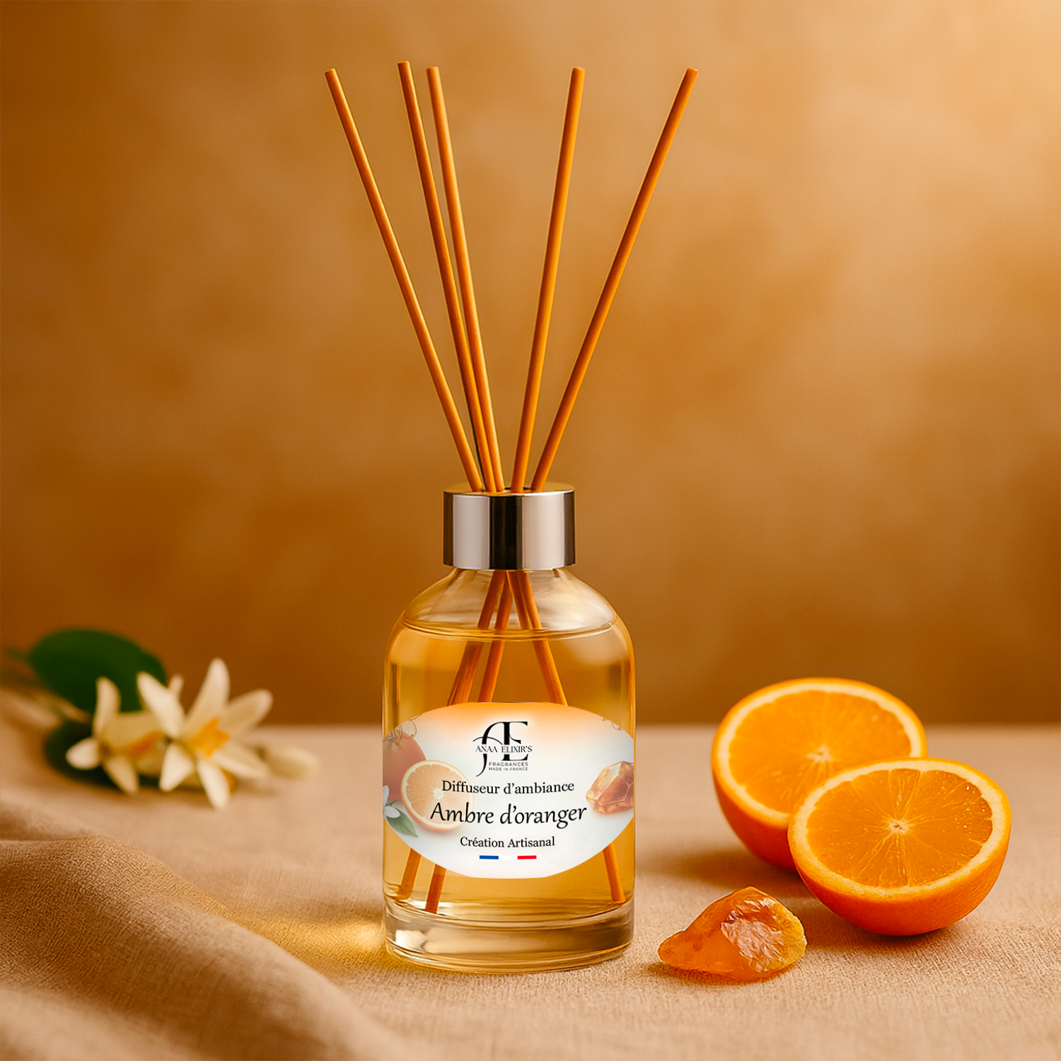 Diffuseur d'ambiance Ambre d'oranger (250 mL)