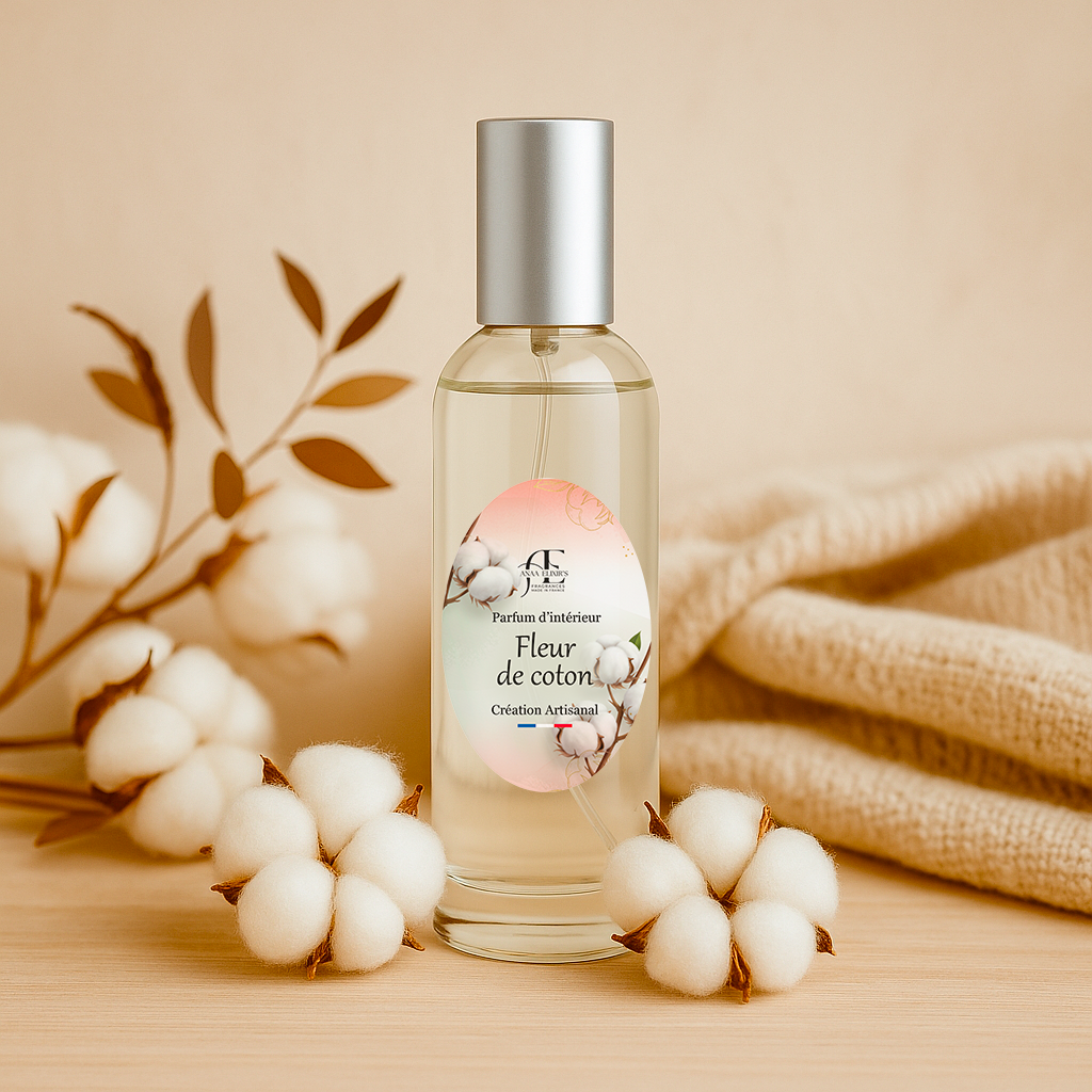 Parfum d’intérieur Fleur de coton (100 mL)