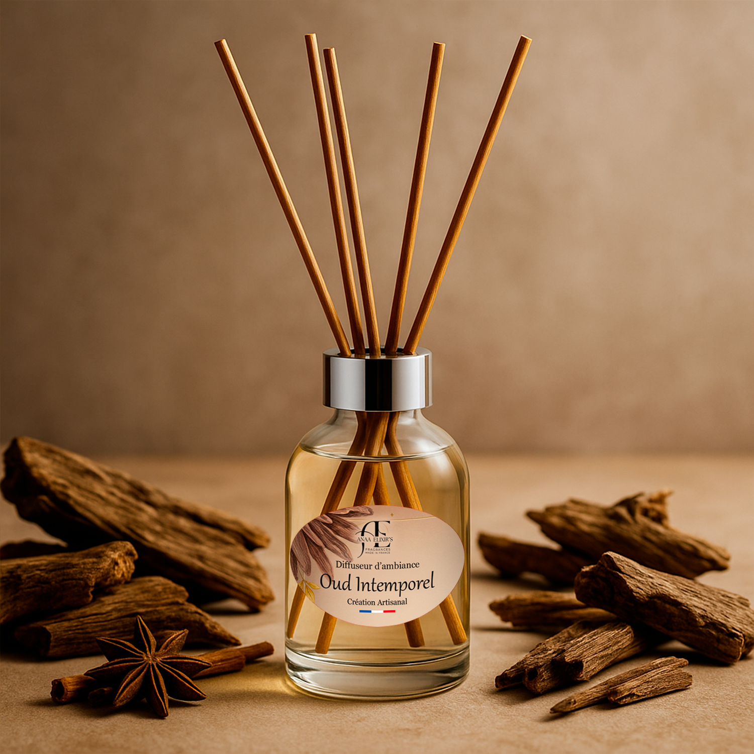 Diffuseur d'ambiance Oud intemporel (250 mL)